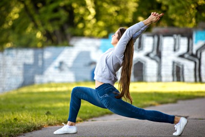 stay fit and head outdoors often